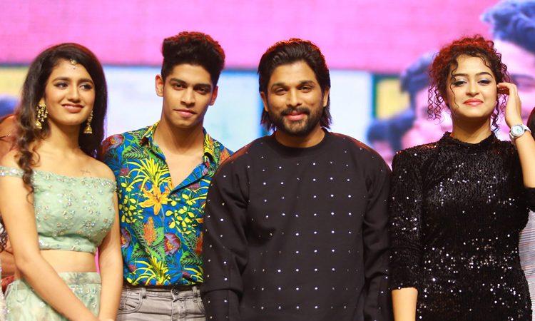 Allu-Arjun-at-Lovers-Day-Movie-Audio-Launch-Photos,-Priya-Prakash-Varrier