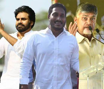 Chandrababu Naidu - Pawan Kalyan -YS Jagan