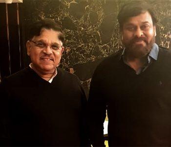 Chiranjeevi - Allu Aravind at AMB Cinemas-