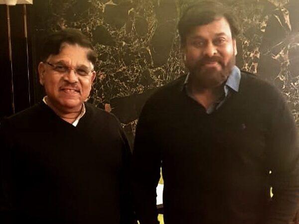 Chiranjeevi - Allu Aravind at AMB Cinemas-