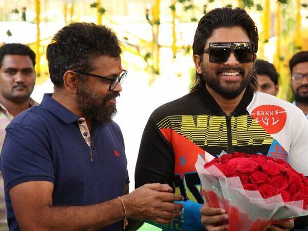 Director Sukumar - Allu Arjun