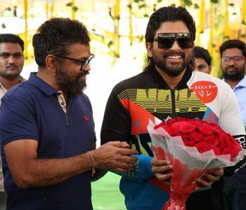 Director Sukumar - Allu Arjun