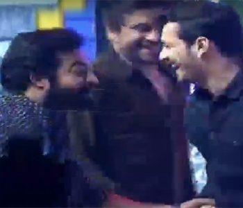 NTR Surprised by Akhil Touching His Feet