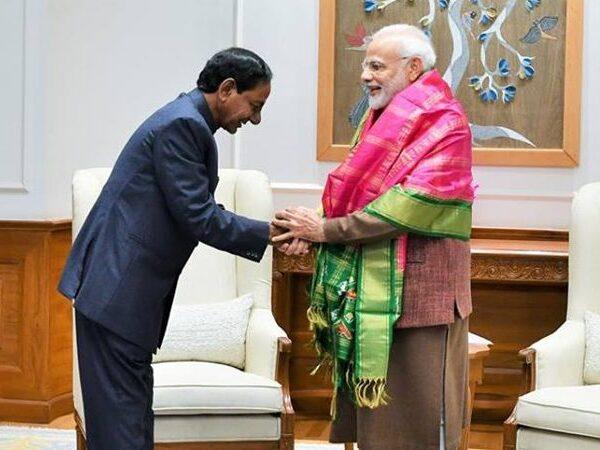 KCR - Narendra Modi  Vote on account budget