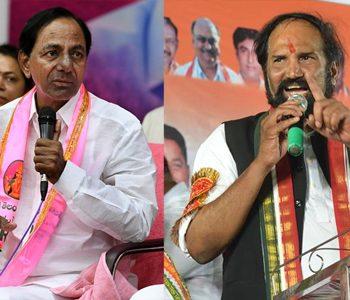 KCR TRS- - Uttam Kumar Reddy-congress