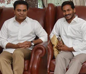 KTR and Jagan Holds 'Preliminary Talks' over Federal Front