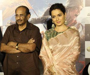 Kanagana Ranaut at Manikarnika Telugu Trailer Launch
