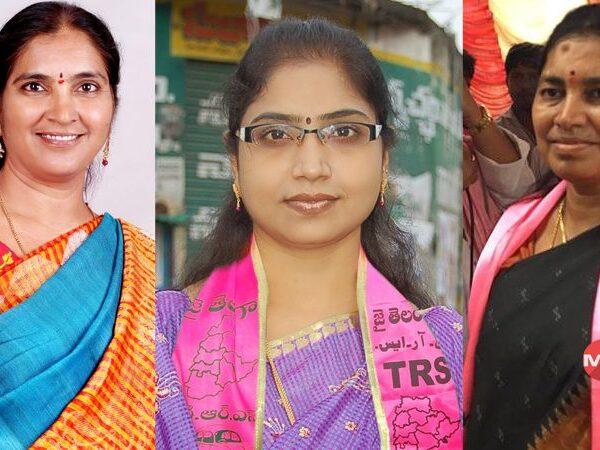 Padma Devender Reddy, Rekha Naik, and Gongidi Sunitha