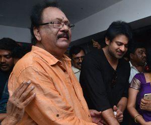 Prabhas at Krishnam Raju Birthday Celebrations
