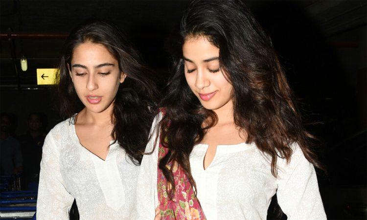 Sara Ali Khan and Jhanvi Kapoor