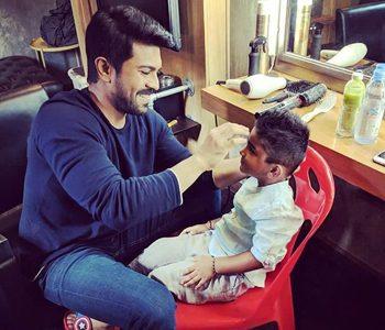 Sneha-Son's-'Maama'-Moments-with-Ram-Charan