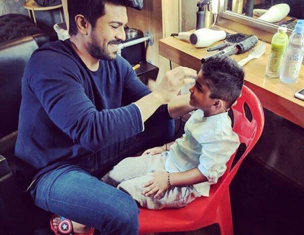 Sneha-Son's-'Maama'-Moments-with-Ram-Charan