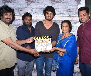 Akash Puri Romantic Movie Launch