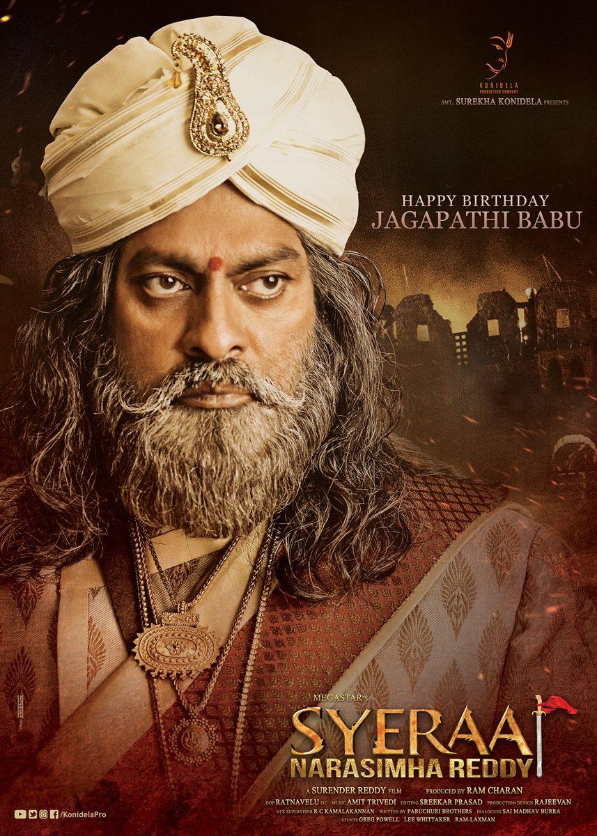 JAGAPATHI - BABU - Sye Raa Narasimha Reddy-