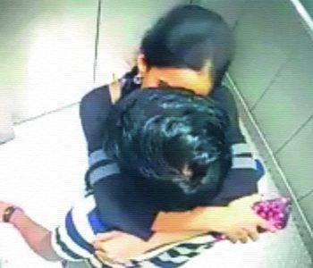 Lovers caught kissing in Hyderabad Metro elevators