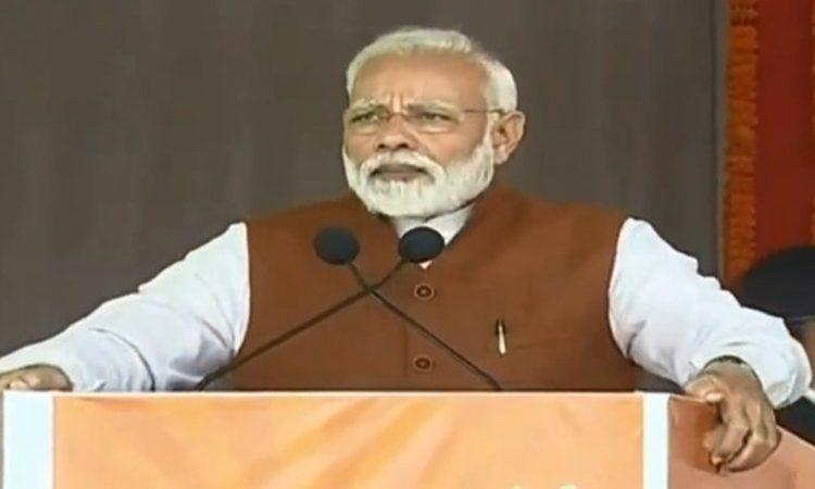 Narendra Modi Responds on Go back modi slogans