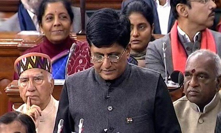 Piyush Goyal - Budget -2019