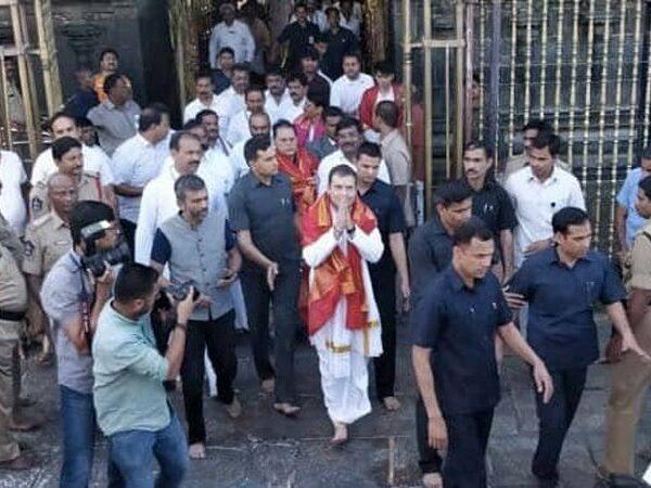Rahul-gandhi-Tirumala--Padayatra