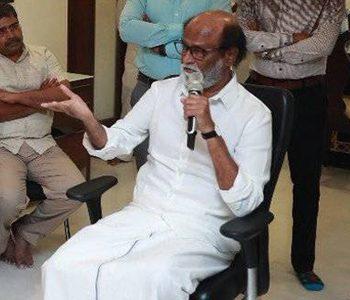 Rajini Pours “Water” On Fan’s Hopes