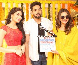 Rakul Preet Singh Brother Aman Movie Launch