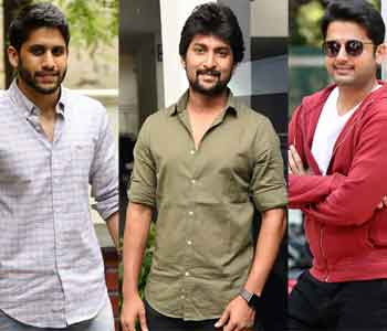 Akhil Akkineni, Nani, Vijay Deverakonda, Naga Chaitanya,NithinTesting Troubled Waters