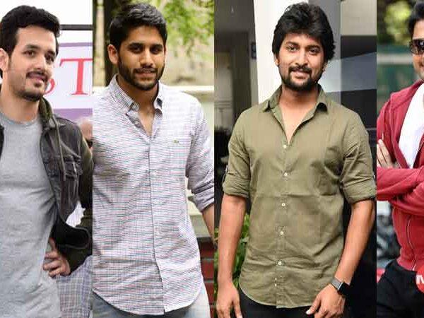 Akhil Akkineni, Nani, Vijay Deverakonda, Naga Chaitanya,NithinTesting Troubled Waters