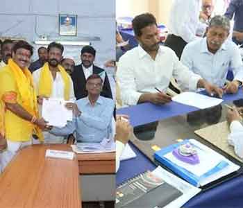 Balakrishna - YS Jagan - Nara Lokesh Nominations