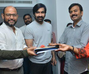 Disco Raja Movie Opening