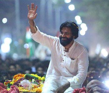 Fire accident in pawan kalyan campaign