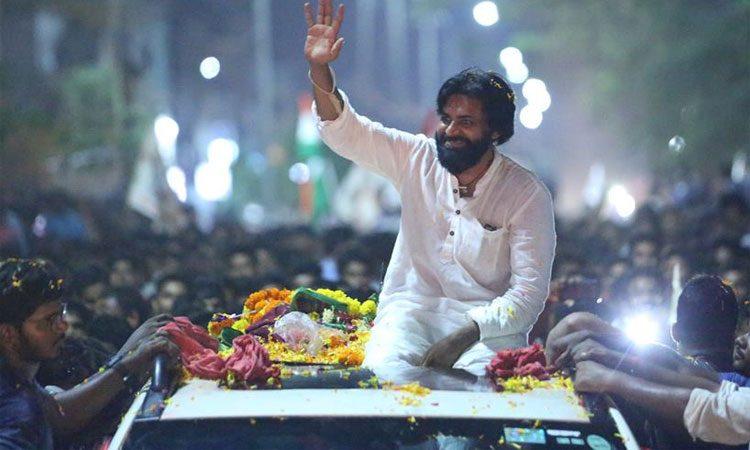 Fire accident in pawan kalyan campaign