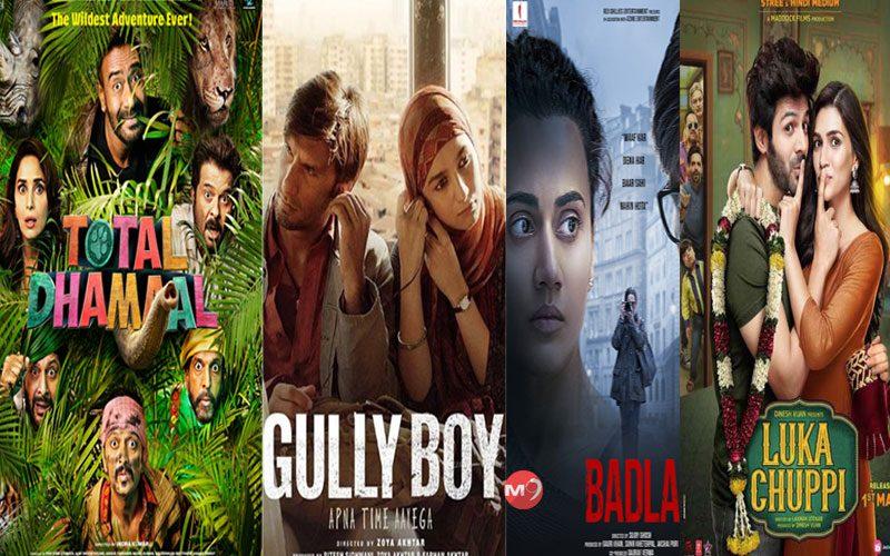 Gully Boy, Total Dhamaal, Lukka Chuppi and Badla