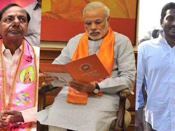 KCR - Narendra Modi - YS Jagan