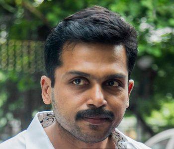 Karthi Gives a Mouthful to Senior Actress