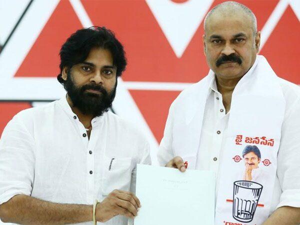 Nagababu- joins -janasena party