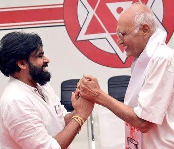Pawan Kalyan JanaSena four tickets for spy reddy family