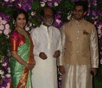 Rajinikanth-at-Big-Fat-Wedding-with-New--Son-In-Law