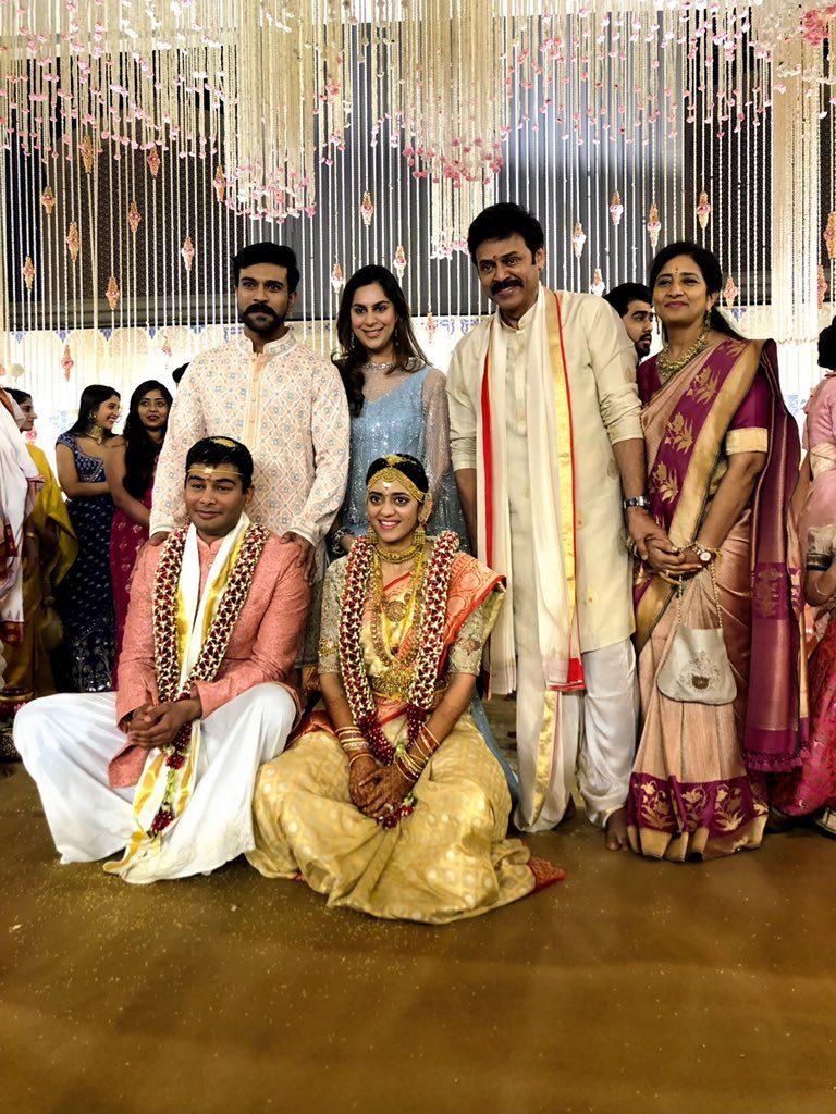 Upasana Konidela Shares Venkatesh Daughter Arshritha's Wedding Pics