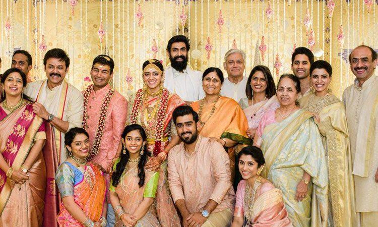 Venkatesh’s Daughter Ashritha Wedding Photos
