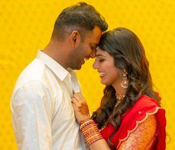 Vishal's-Fiancee-Emotional-Moments