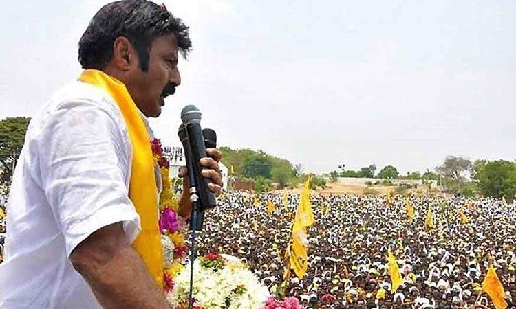 Balakrishna warns narendra modi