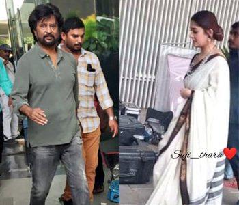 Darbar-Shooting-Stills-Nayanthara--Rajinikanth