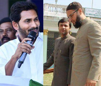Jagan Brings in Owaisi to Woo Minorities?