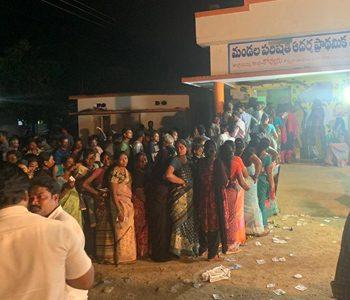 Massive Voter Turnout in AP and Huge Wait Begins!