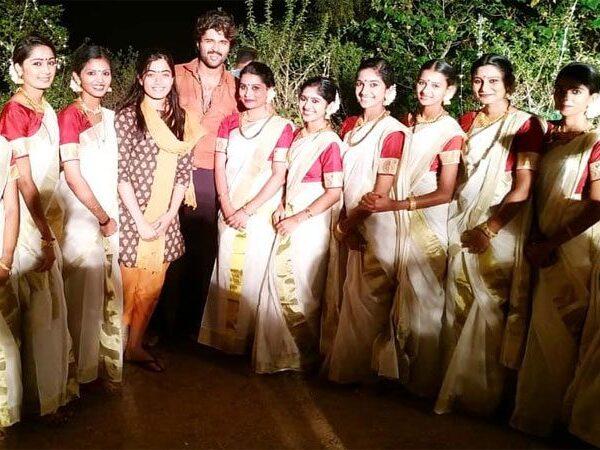 Rashmika - Mandanna - Kerala Saree