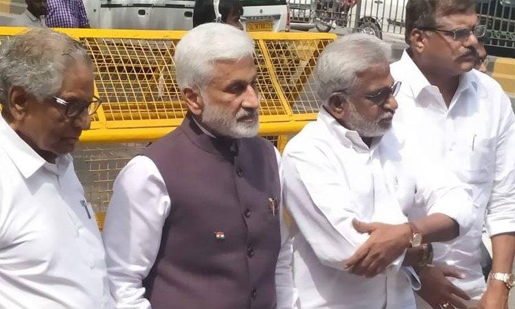 YSRCP Vijaya Sai Reddy special request for central security on elections results 