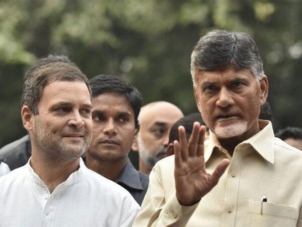 Chandrababu Naidu - Rahul Gandhi