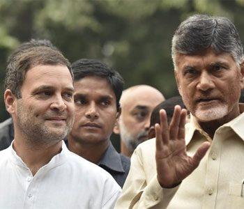 Chandrababu Naidu - Rahul Gandhi