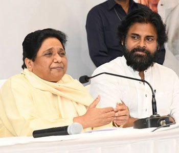 Pawan Kalyan Hurt with Mayawati?