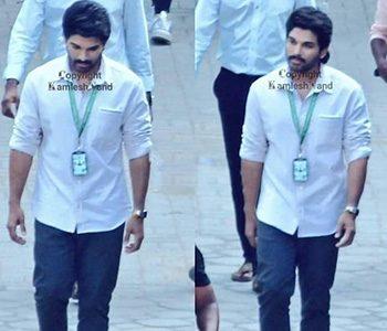 Recent Click of Allu Arjun On-Set