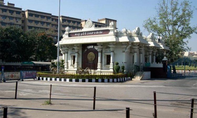 Andhra Pradesh Secretariat  blocks to telangana government